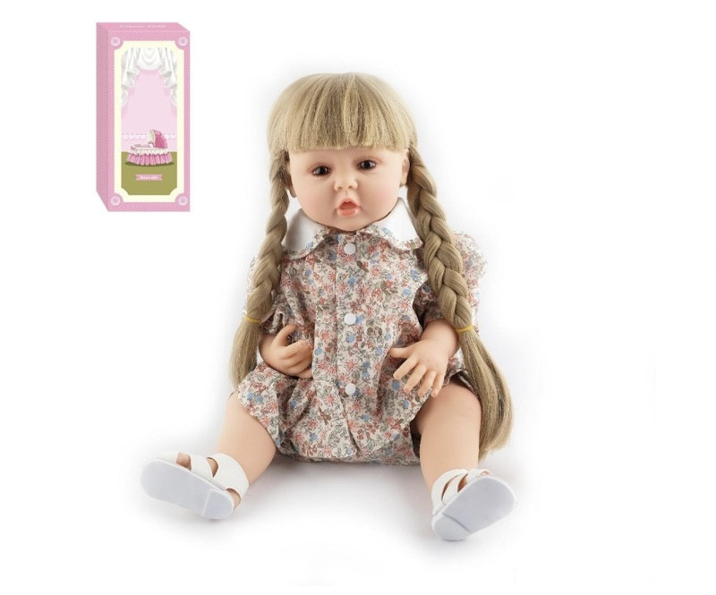 Silicone Baby Doll Girl DL-2801-3AD