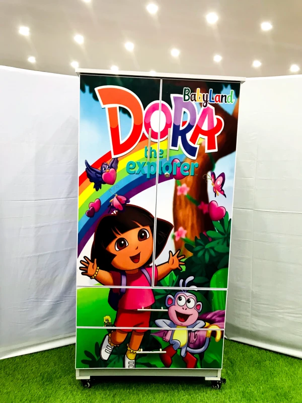 Dora Wadrobe 2 Doors Double Drawers
