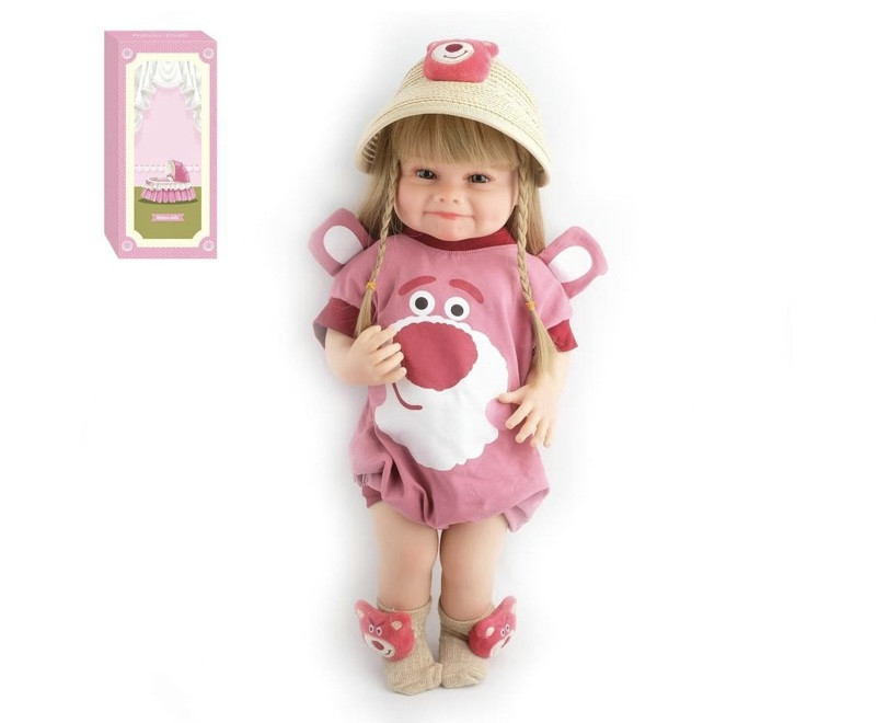 Silicone Baby Doll Girl DL-2801-81AD