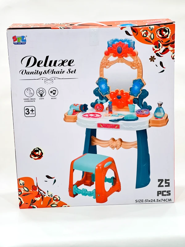 Deluxe Makeup set chair Lk-16842