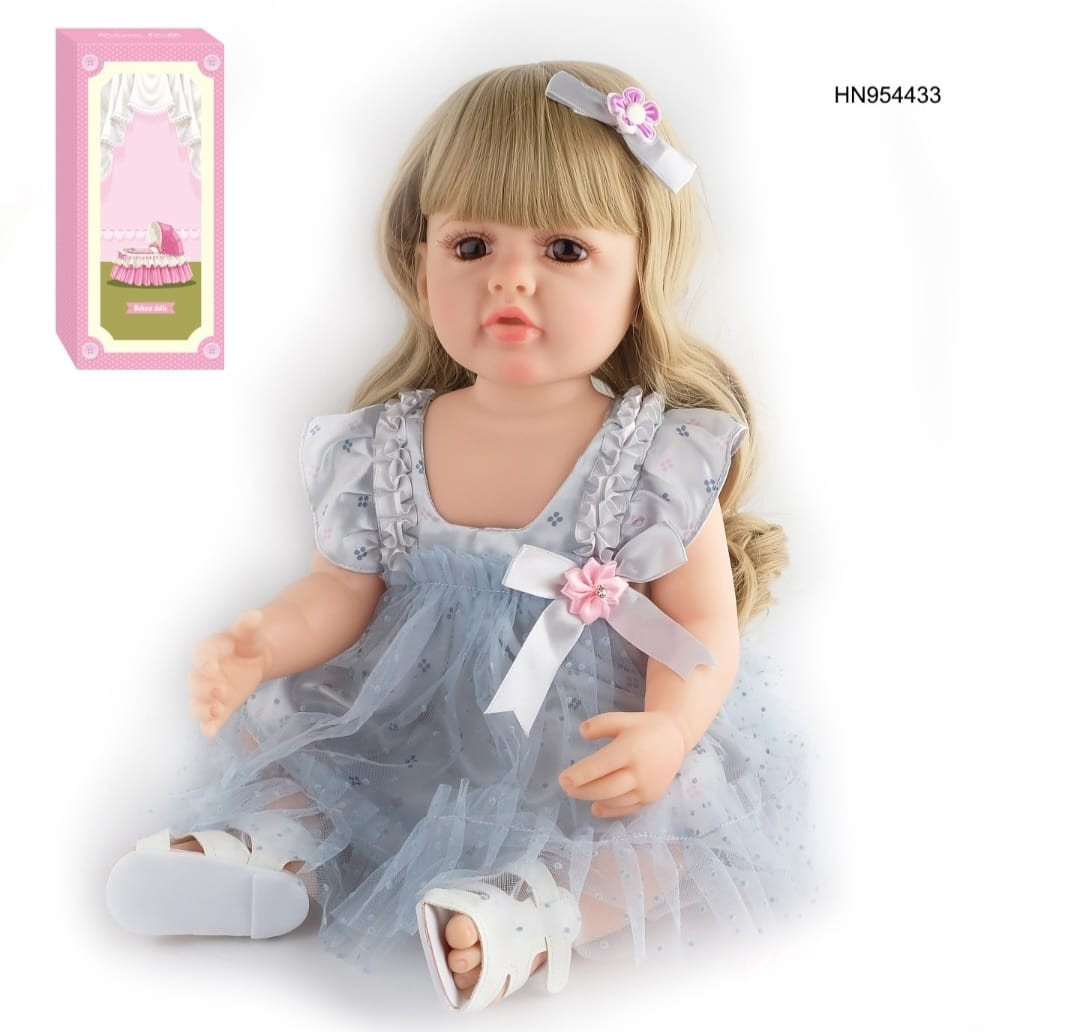 Silicone Baby Doll Girl DL-2801-45AD